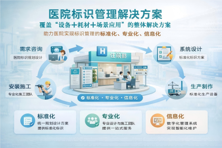 医院标识管理行业解决方案 推动医疗精细化管理，从“规范一张标签”开始