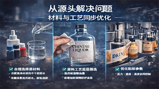 酒水标签常见痛点与解决方案 ——从材质适配到环境耐受的系统性思路